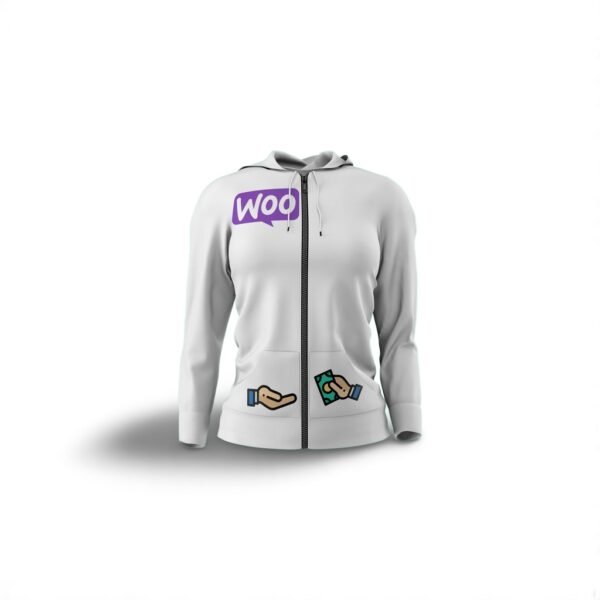 WooCommerce "Gimme the Money" Zipper Hoodie