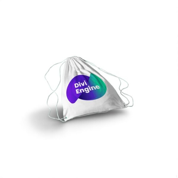 Divi Engine String Bag (Big Logo)